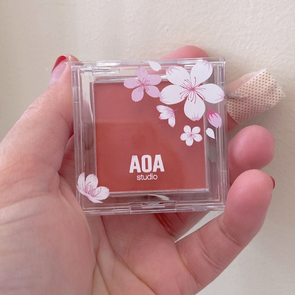 Cherry blossom mini sized powder blush